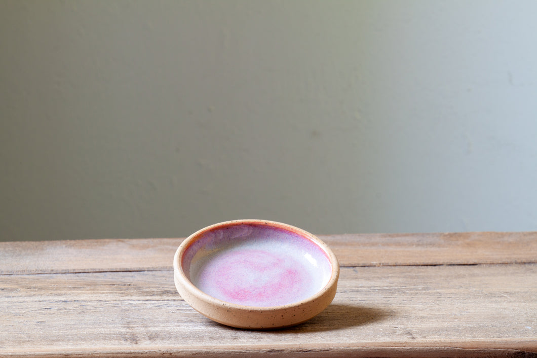 #31 Pink Speckled Dish